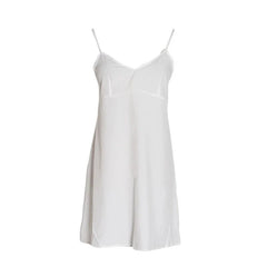 Elegant Lantern Long Sleeve High Waist White Mini Dresses