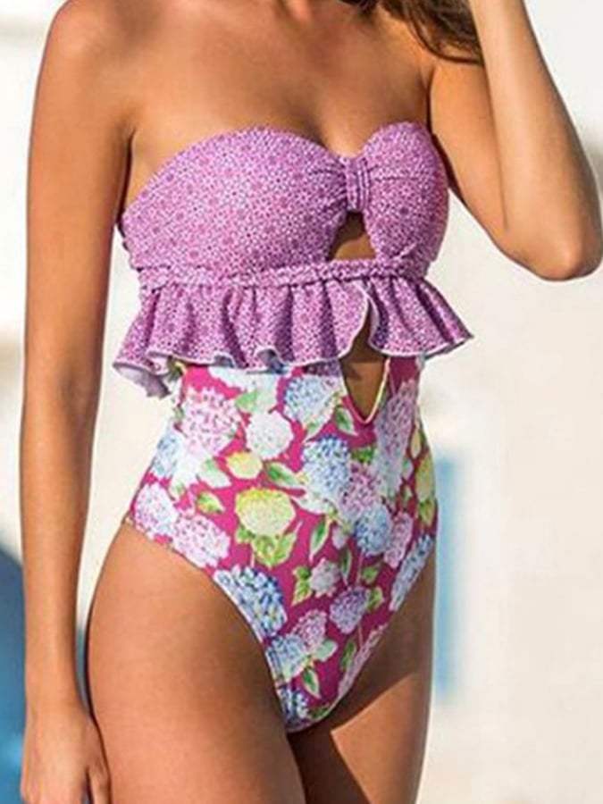 Women's Boho Printed Bikini Sets