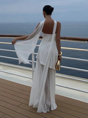 Fashion Strapless Mesh Dress