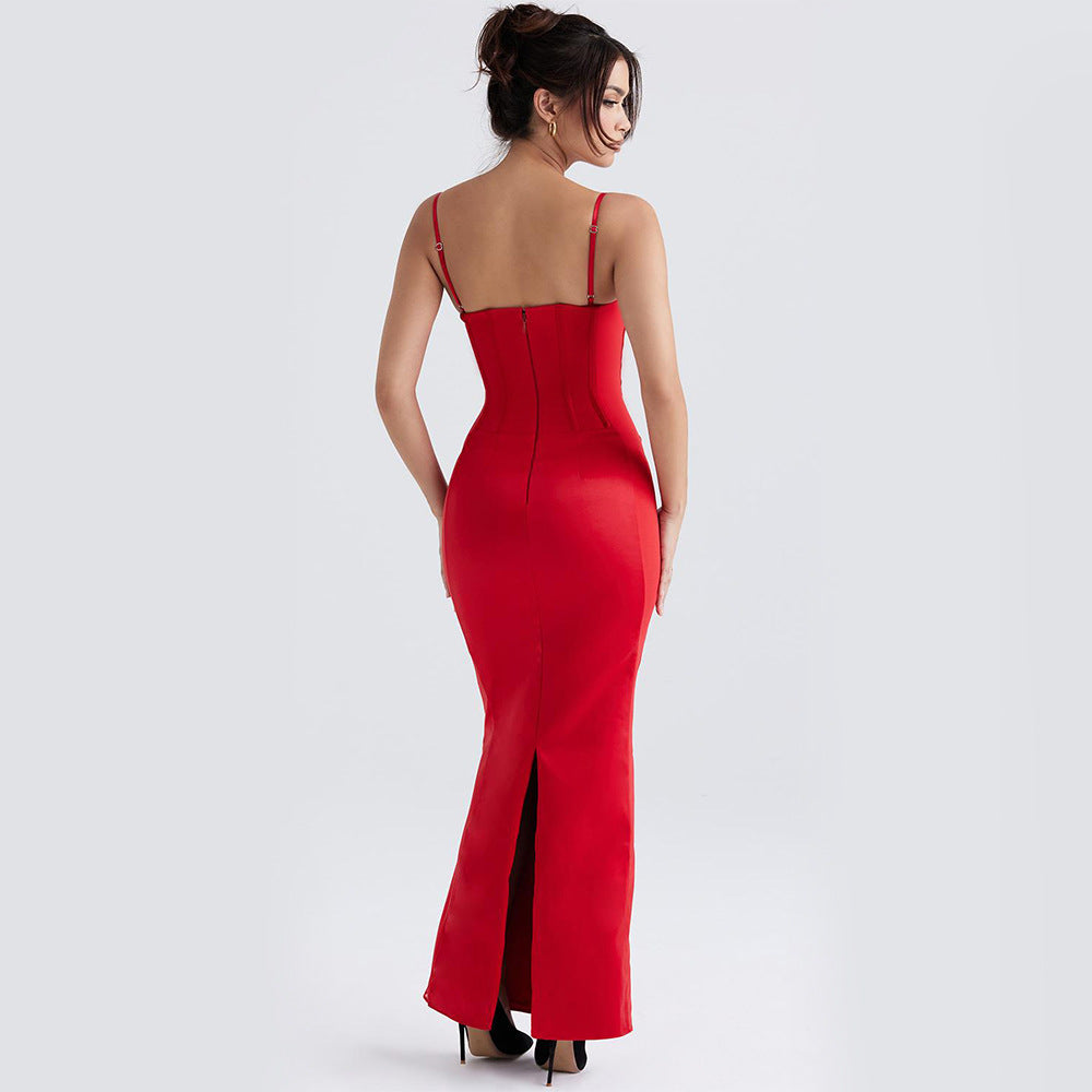 Venezia- Satin Corset Gown
