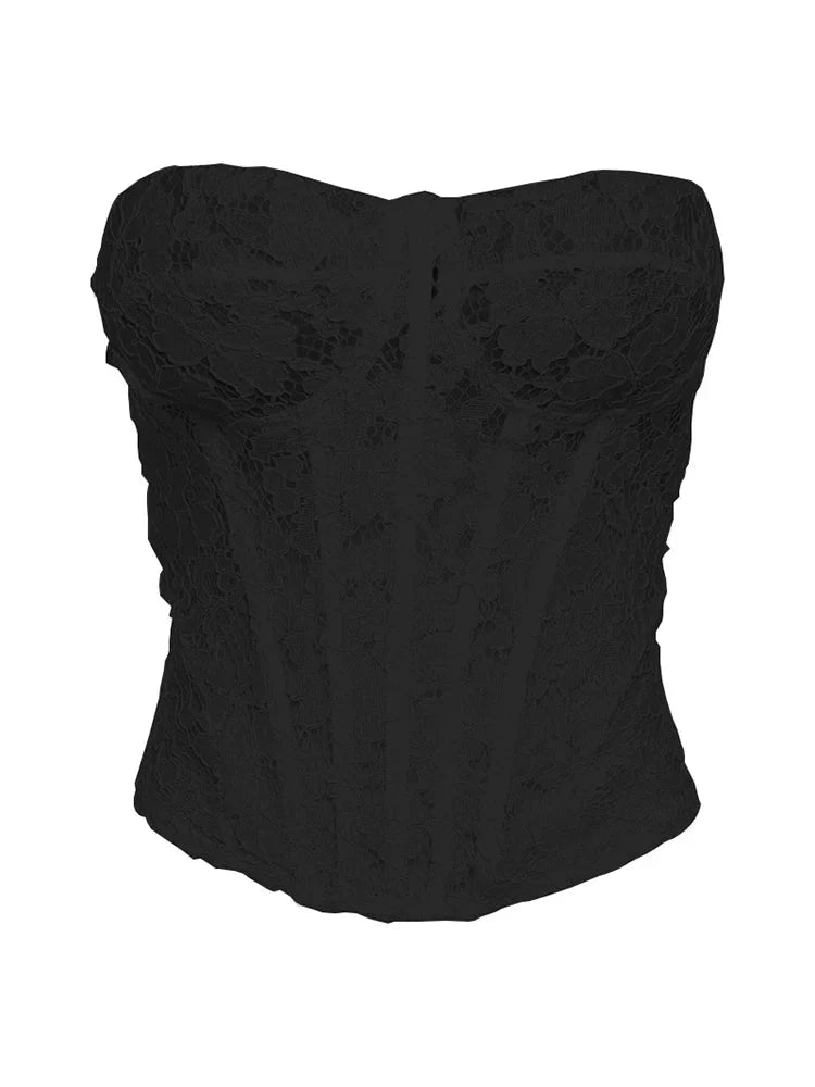 High Waist Satin Skirt and Vest Set
