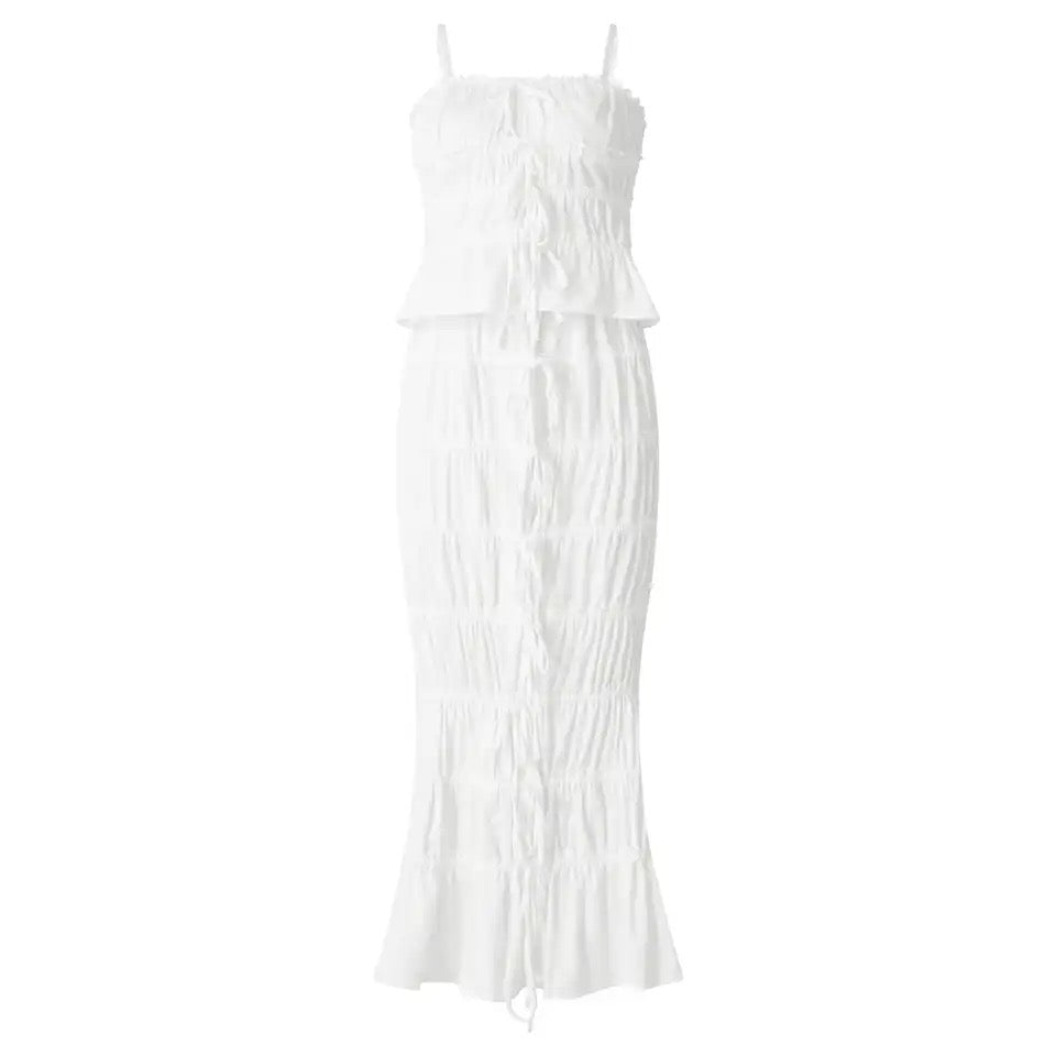 Hailey Ruched Two Piece Set