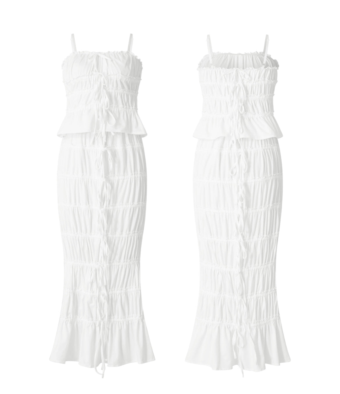 Hailey Ruched Two Piece Set