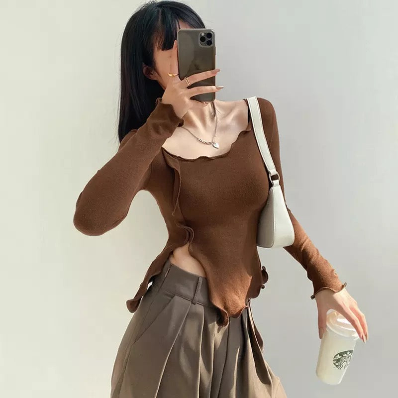 Desiree side split Top