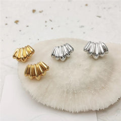 Geometric Shell Earrings