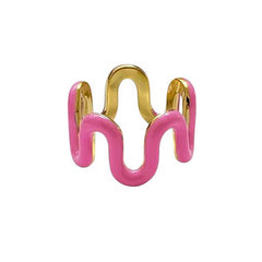 Indie Aesthetic Wave Ring