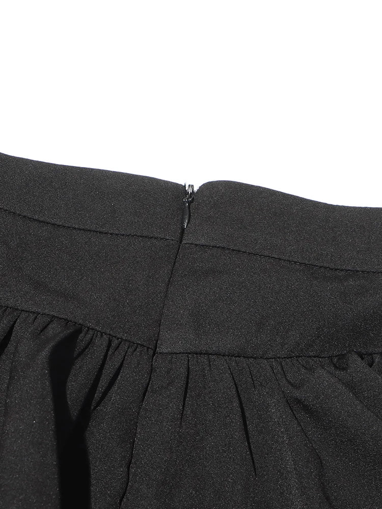Long Sleeve Top & A-Line Skirt Set