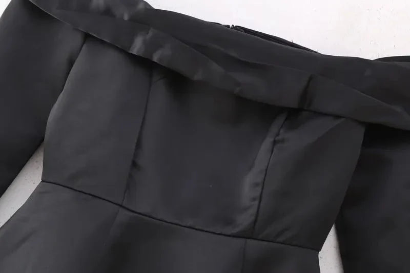 Off the Shoulder Party Evening Dress