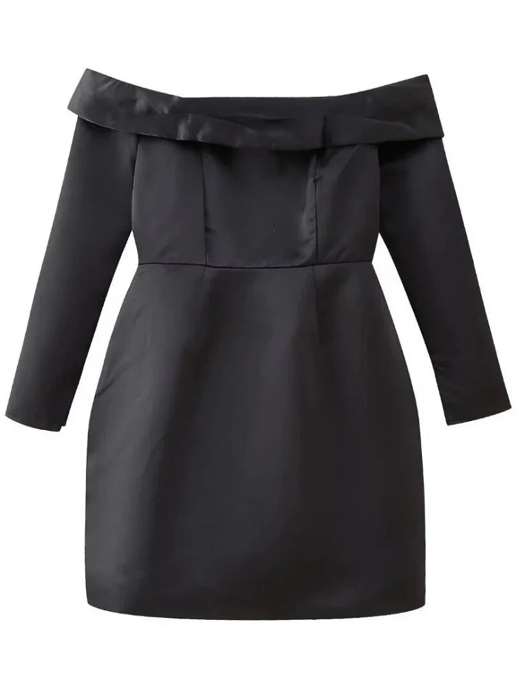 Off the Shoulder Party Evening Dress