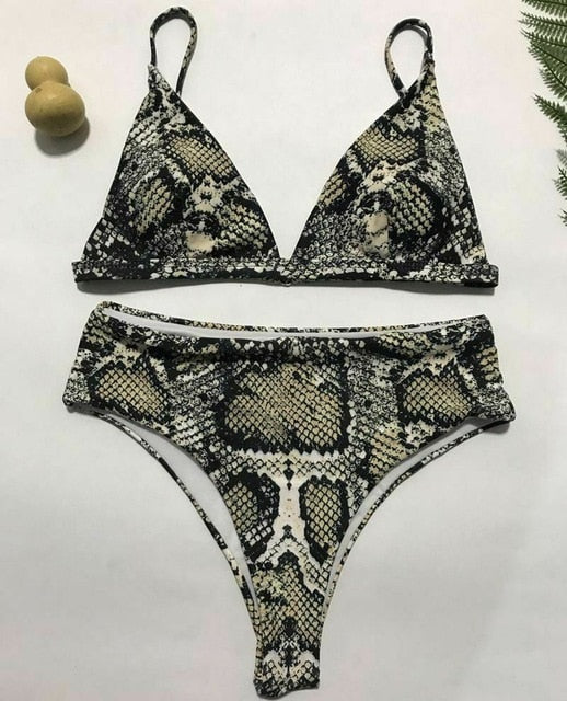 Animal Print Push Up