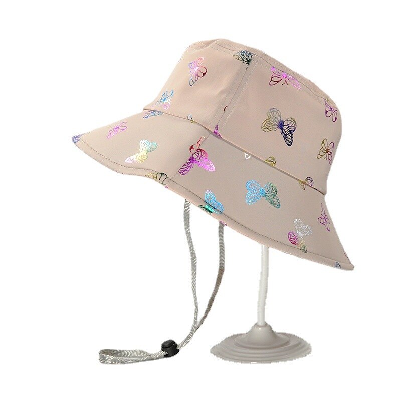 Glitter Butterfly Buckethat