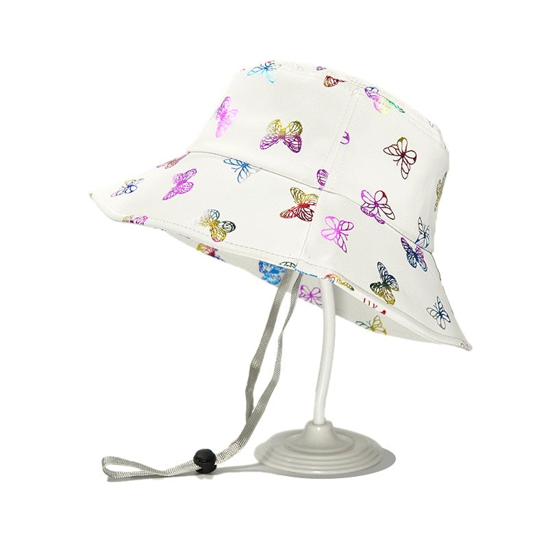 Glitter Butterfly Buckethat