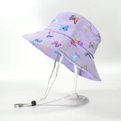 Glitter Butterfly Buckethat