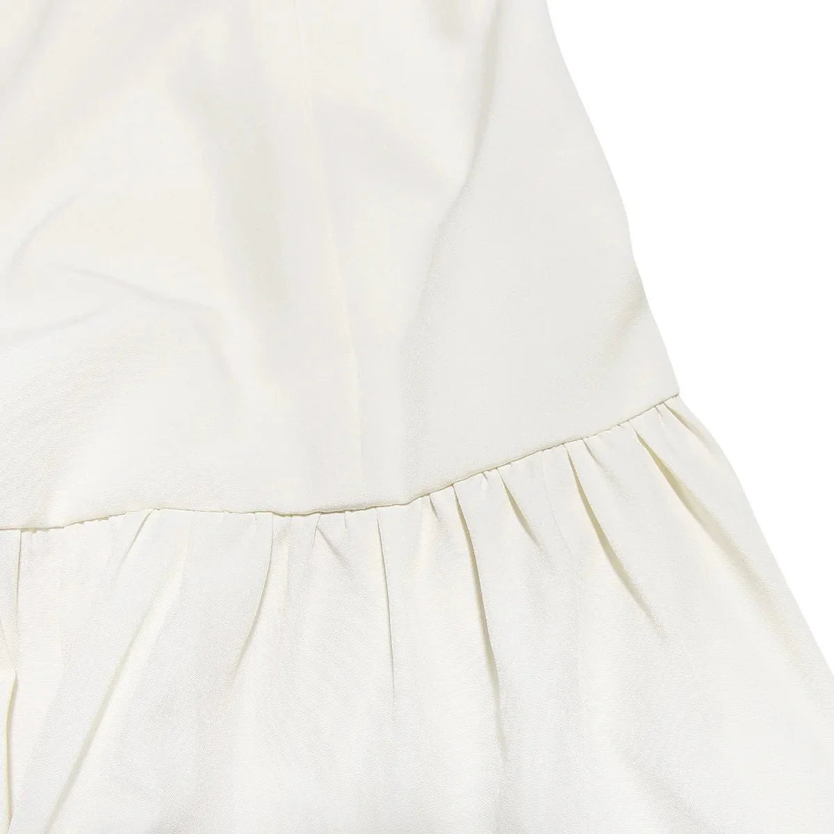 Ruffled Slim High Waist Pleated Dress
