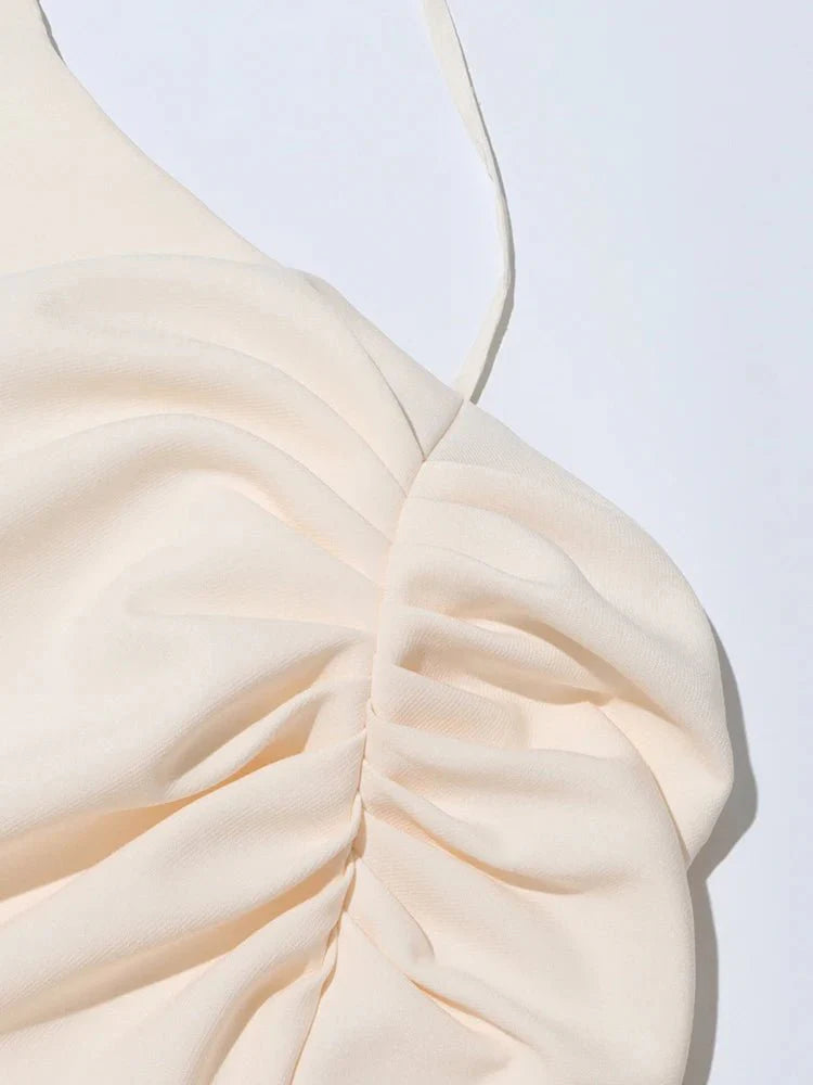 Sleeveless High Waist Elegant Dress