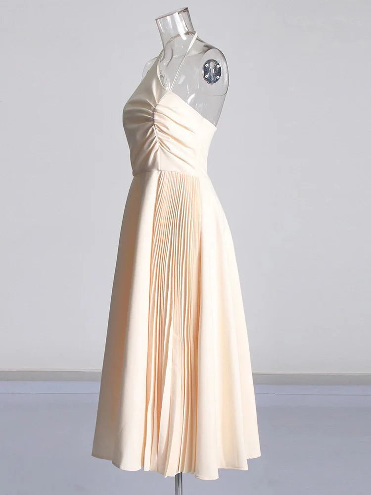 Sleeveless High Waist Elegant Dress