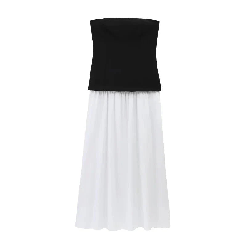 Strapless Long Party Dress