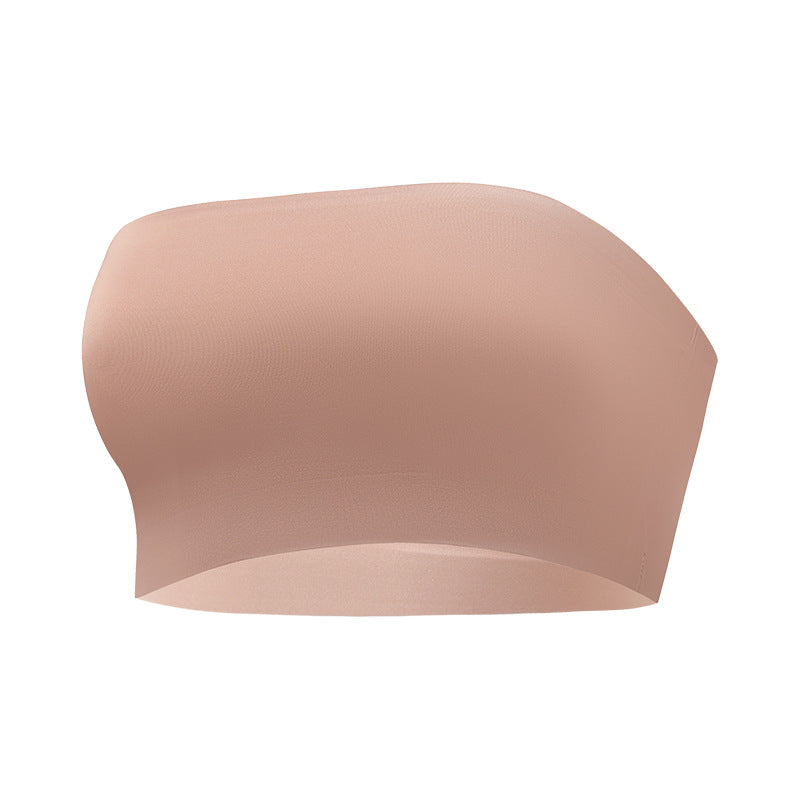 Plain Wireless Strapless Bra