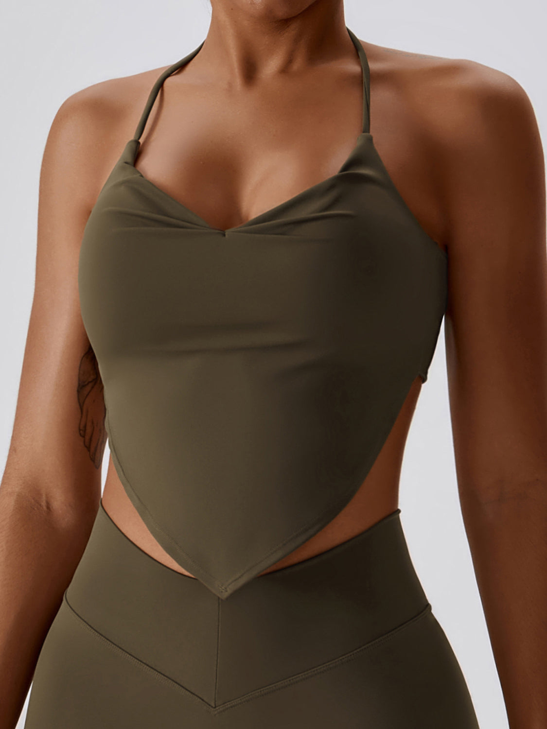 Butter Soft Halter Yoga Vest