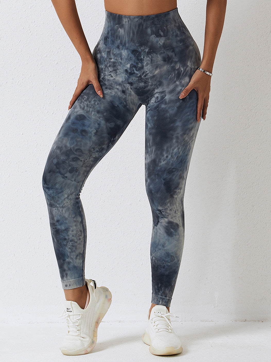 Tie Dye Scrunch Back Yoga Leggings