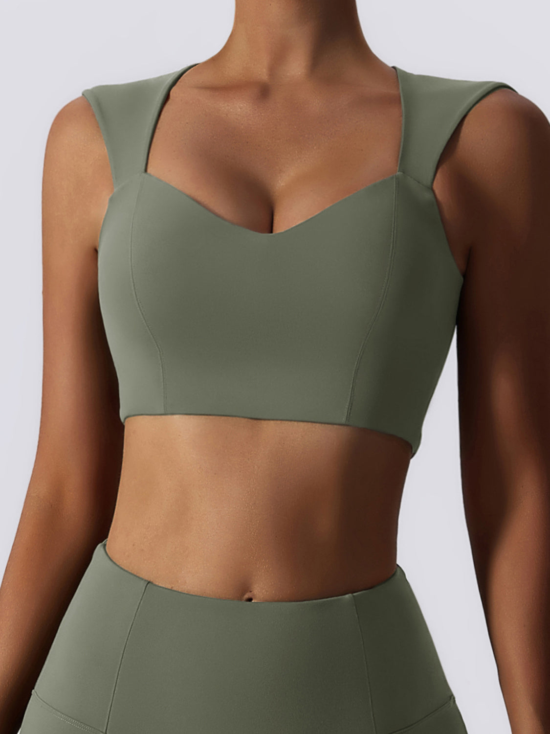 Brushed Butter Soft Sleeveless Yoga Crop