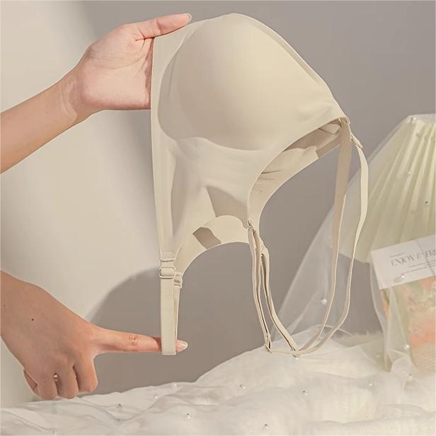 3 Different Pads Low Back Seamless Wireless Bra