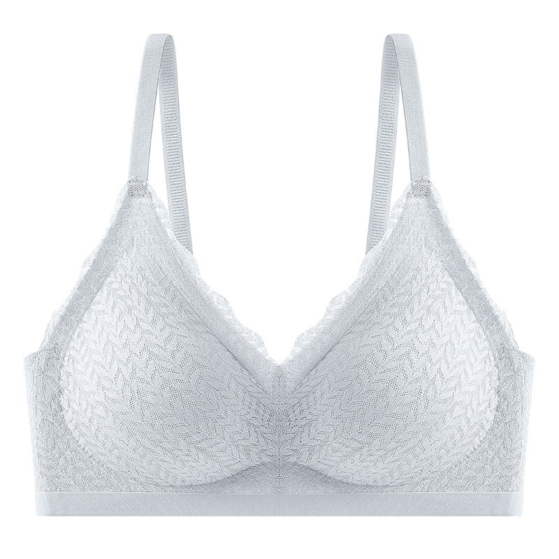 Plus Size Lace Wireless Bralette