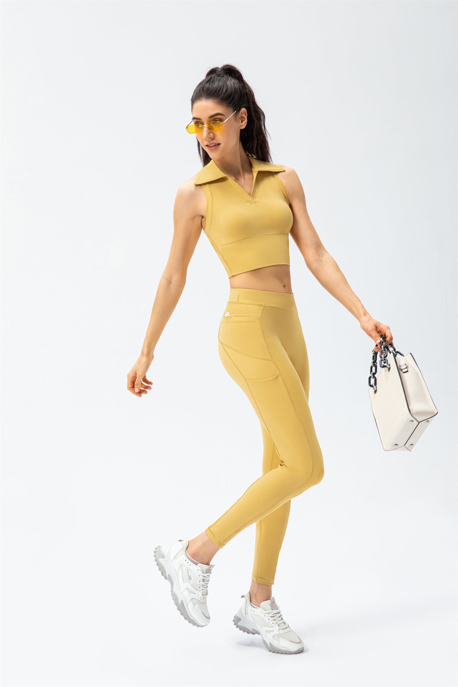 Sports Tank Top & leggings Set- Effect