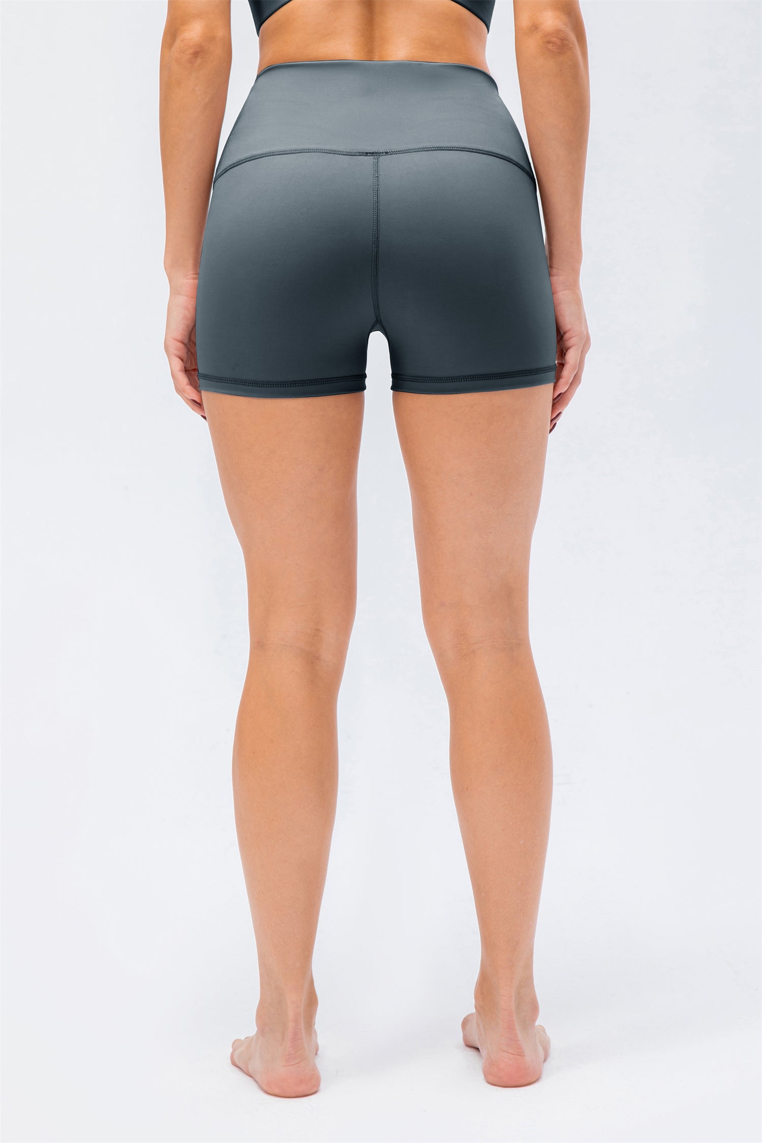 High Waisted Sport Shorts-Cool