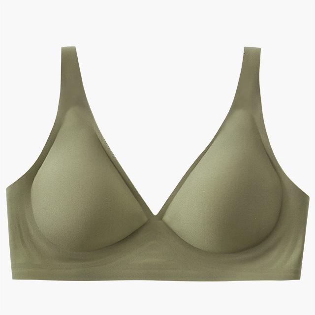 Basic French Push-up Wireless Bra Tan