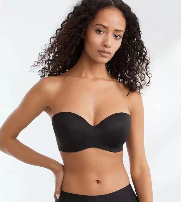 Strapless Bra Smooth Shape Wireless Seamless Non-Padded