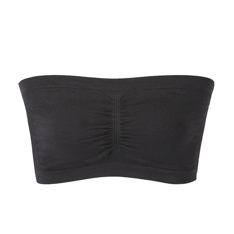 Plus Size Non-Slip Strapless Invisible Wireless Bra