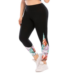 Yoga Outfits Plus Size Zipper Activewear Suit