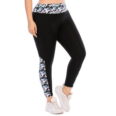 Plus Size Yoga Pants Workout Outfits Leggings with Pocket