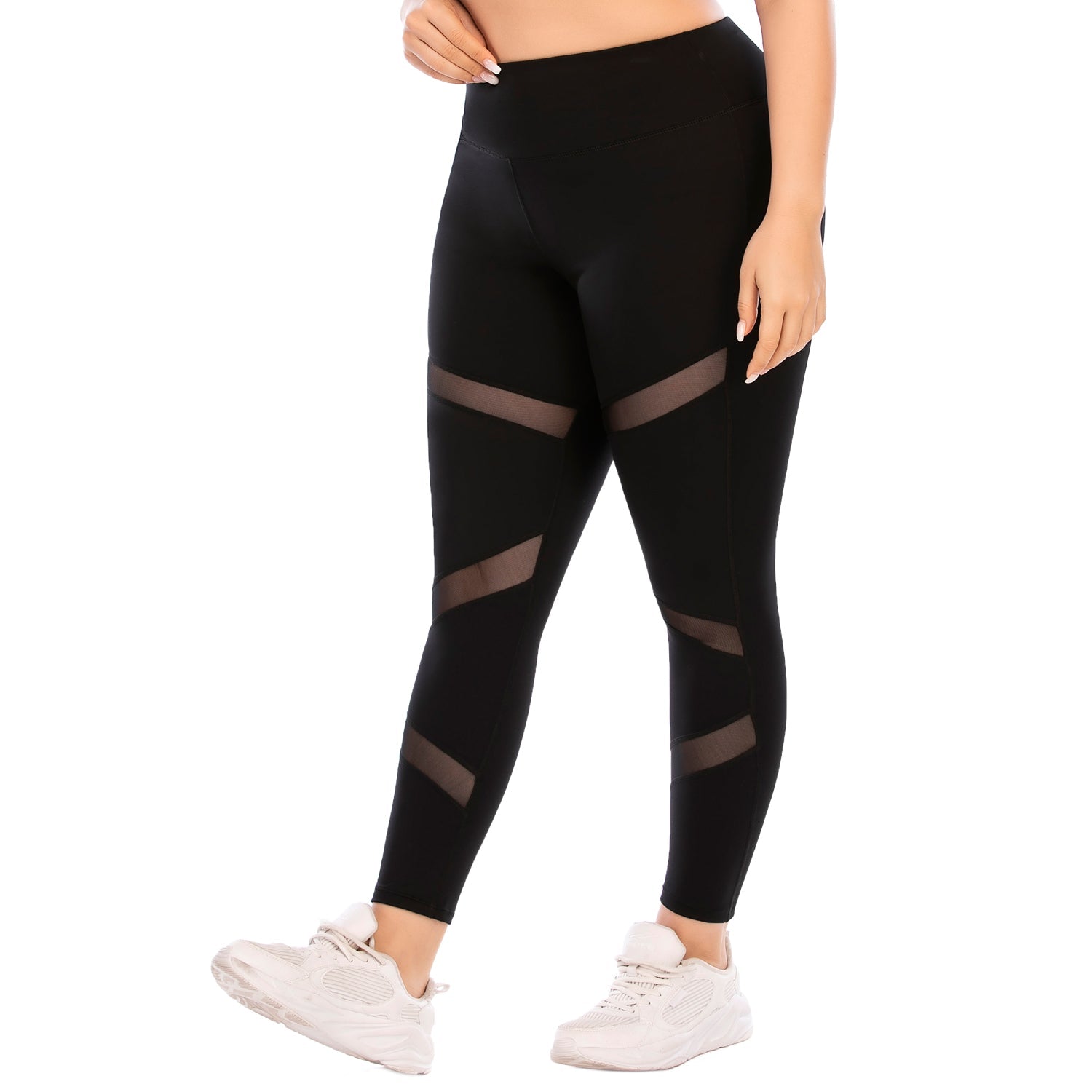 Plus Size Workout Leggings for Athletic Yoga Pants with Pocket