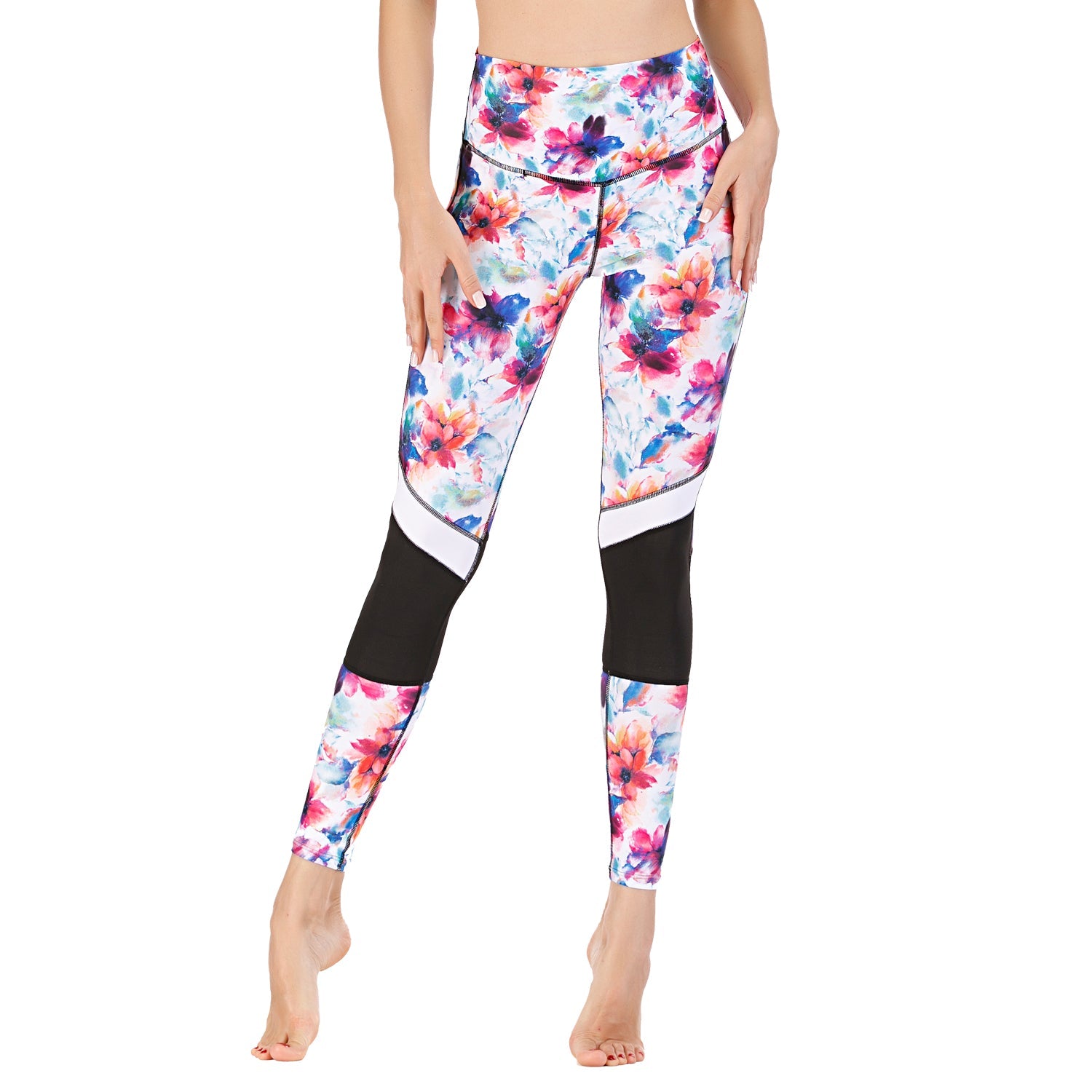 Gym Leggings for Workout Cloth Printed Yoga Pants