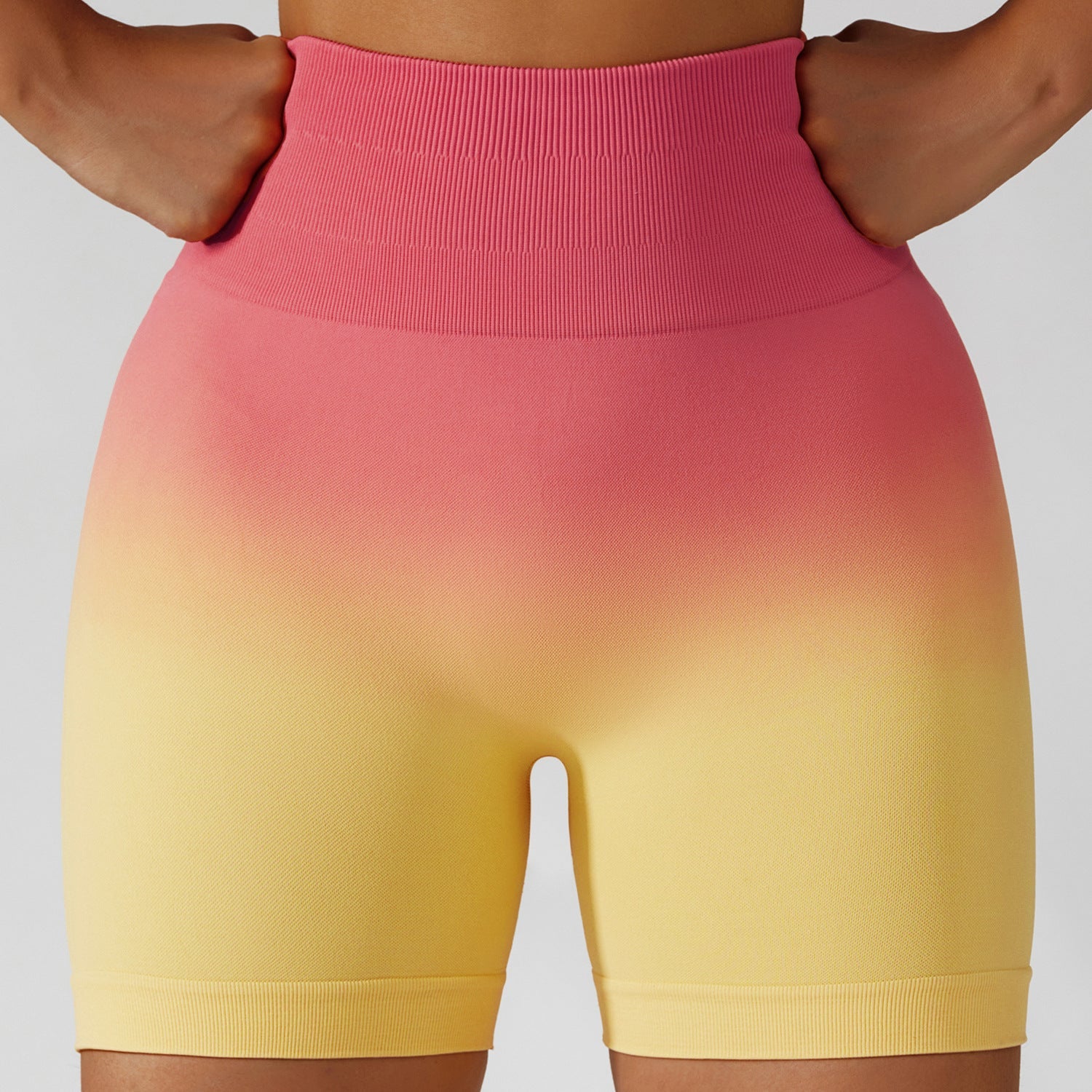 Color My Life Ombre Scrunch Yoga Short