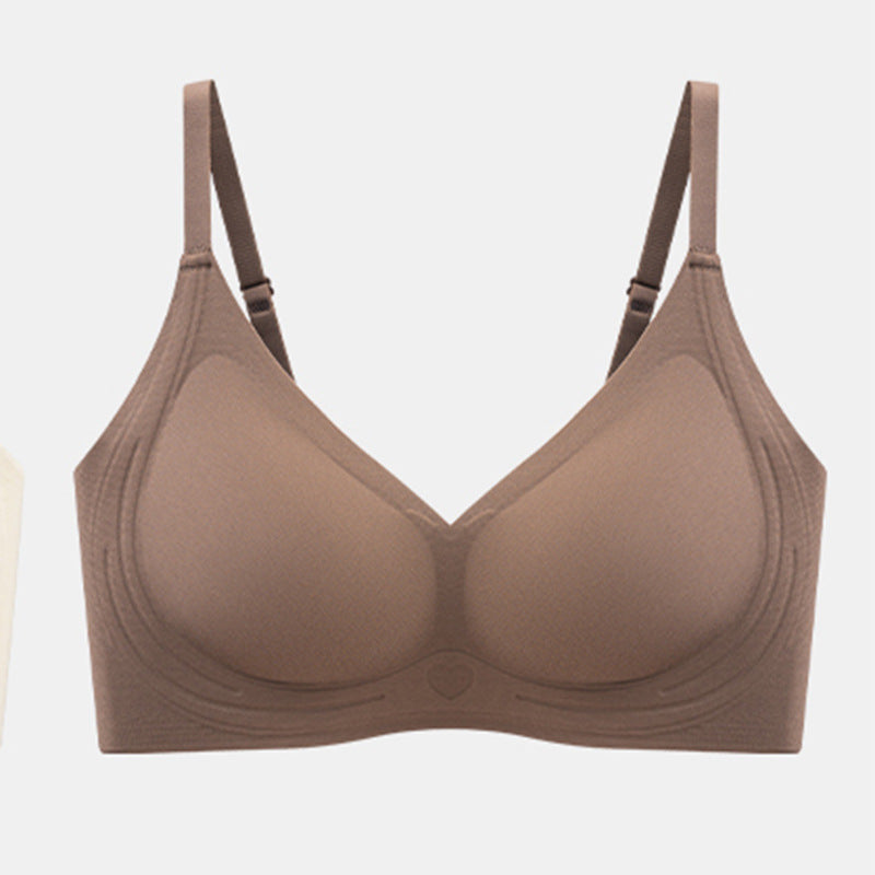 Heart Side-smoothing Wireless Bra