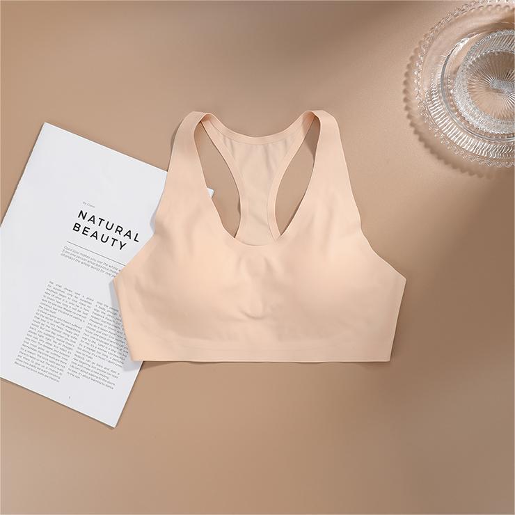 Seamless Racerback Wireless Tank Bra