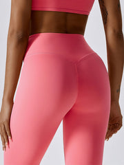 Air Cloud Crossover Waist Yoga Leggings