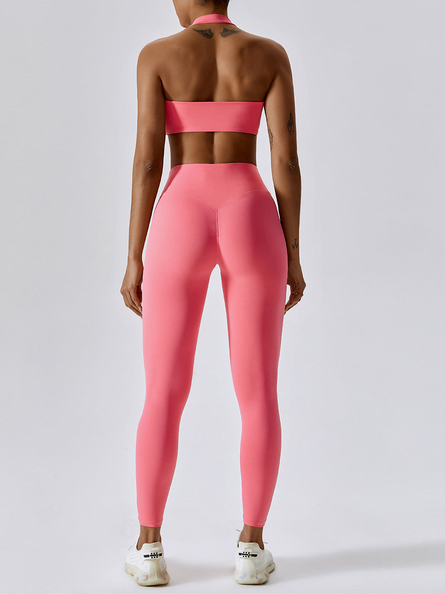 Air Cloud Crossover Waist Yoga Leggings