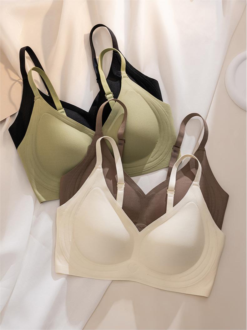 Heart Side-smoothing Wireless Bra