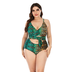 High Waisted Plus Size Swimsuits Bathing Suits