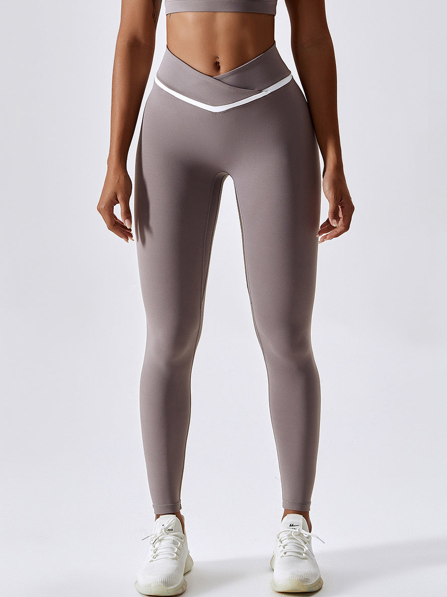 Air Cloud Contrast Training Yoga Leggings