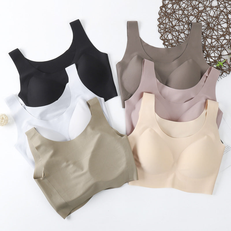 No Show Seamless Wireless Bra Top