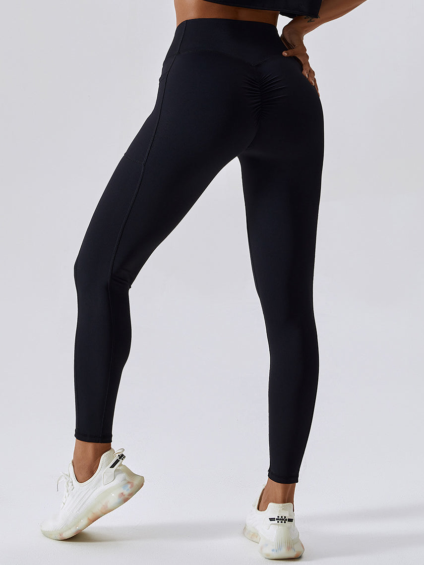 Air Cloud Pocket Cross Yoga Leggings