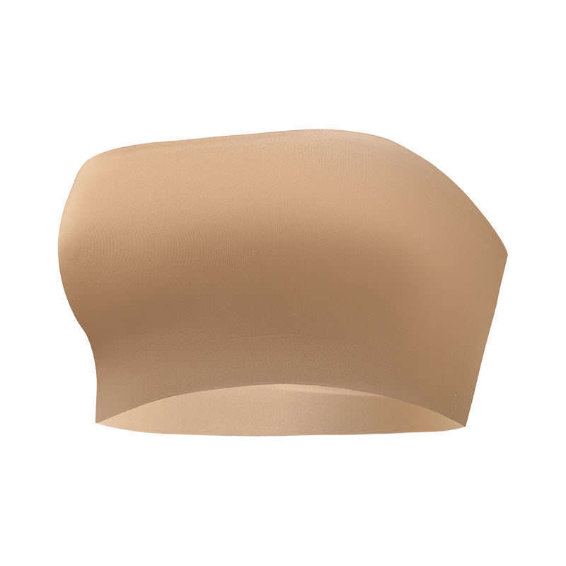 Plain Wireless Strapless Bra