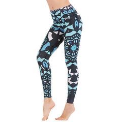 Leggings High Waist Printed Yoga Pants