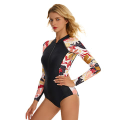 Rash Guard Long Sleeves Swimwear Swimming Suit