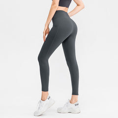 High Waisted Side Pocket Leggings